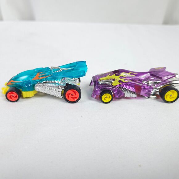 Vintage 90s Hot Wheels 1993 Speed Hook Launcher Race Cars 57 Chevy Alligator Top - Picture 6 of 9
